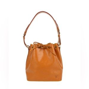 Authentic Louis Vuitton NEW Epi petit Noe Cipango brown vintage